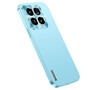 F�r Xiaomi 14 Pro Feinmattes Metall Design Handy Schutz H�lle Hellblau