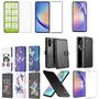 F�r Samsung Galaxy A55 Cover Handy Tasche Etuis TPU Hart Glas Panzer Folie AUSWAHL