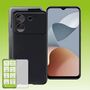 F�r ZTE Blade A54 Cover Handy Tasche Etuis TPU Hart Glas Panzer Folie AUSWAHL