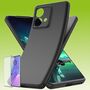 F�r Motorola Edge 40 Neo Cover Handy Tasche Etuis TPU Hart Glas Panzer Folie AUSWAHL