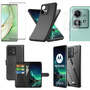 F�r Motorola Edge 40 Neo Cover Handy Tasche Etuis TPU Hart Glas Panzer Folie AUSWAHL