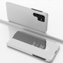 F�r Samsung Galaxy S24 Ultra View Spiegel Handy Smart Cover Wake UP Silber
