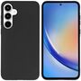 F�r Samsung Galaxy A35 Silikon TPU Cover Schutz H�lle Cover Schwarz