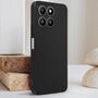 F�r Honor X8b Silikon TPU Schutz Handy H�lle Case Cover d�nn Schwarz