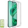 F�r Honor X8b Silikon TPU H�lle Case d�nn Transparent + H9 Hart Glas 