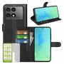 F�r Xiaomi Poco F6 Pro /  Redmi K70 & Pro Book Wallet Tasche + H9 Glas 