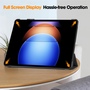 F�r Xiaomi Pad 6S Pro 12.4 Zoll 3folt Wake UP Smart Cover Tasche Etuis H�lle Schwarz