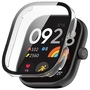 F�r Xiaomi Redmi Watch 4 Kunststoff Smart Watch H�lle + H9 Schutz Hartglas
