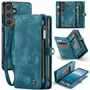Fr verschiedene Handy Modelle CaseMe Kunstleder Multifunktion Zipper Wallet Tasche