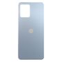 F�r Motorola Moto G53 Akkudeckel Battery Back Cover Ersatzteil Reparatur Silber