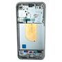 Samsung Display LCD Mittelrahmen f�r Galaxy S23 FE GH82-32857B Silber Ersatzteil
