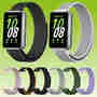 F�r Samsung Galaxy Fit 3 Elastisches Design Sport gewebtes Nylon Ersatz Arm Band