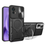 F�r Motorola Moto G84 5G Sliding Kamera TPU / PC Schutzh�lle Case Ring Halterung