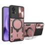 F�r Motorola Moto G84 5G Sliding Kamera TPU / PC Schutzh�lle Case Ring Halterung