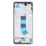 F�r Xiaomi Redmi Note 13 4G Display Rahmen Frame Bezel Plate Ersatzteil Reparatur Blau