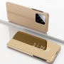 F�r Xiaomi 14 Pro View Spiegel Handy Smart Cover Wake UP Funktion Case Gold