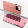 F�r Xiaomi 14 View Spiegel Handy Smart Cover Wake UP Funktion Case Pink