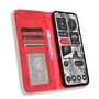 F�r Nothing Phone 2 Kunst Leder Book Wallet Schutz Tasche Retro Textur