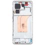 F�r Xiaomi 14 Pro Display Rahmen Front Housing Frame Bezel Plate Ersatzteil Reparatur Silber