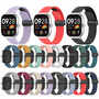 F�r Xiaomi Smart Band 9 Pro 8 Pro / Redmi Watch 5 / 4 Silikon Armband Magnetisch