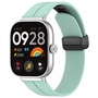 F�r Xiaomi Smart Band 9 Pro 8 Pro / Redmi Watch 5 / 4 Silikon Armband Magnetisch