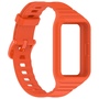 F�r Samsung Galaxy Fit 3 TPU Uhrenarmband mit integriertem Geh�use Ersatz Armband Orange