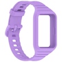 F�r Samsung Galaxy Fit 3 TPU Uhrenarmband mit integriertem Geh�use Ersatz Armband Lila