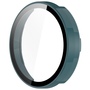 F�r Garmin Lily 2 Kunststoff PC Smart Watch H�lle + H9 Schutz Hart Glas Dunkelgr�n