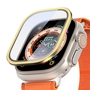 F�r Apple Watch Ultra 1 + 2 49mm Aluminiumlegierung H�lle + Hart Glas