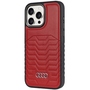 Audi Apple iPhone 15 Pro Kunstleder MagSafe Hardcase Hlle Rot