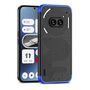 F�r Nothing Phone 2a / Plus TPU Acryl Hybrid Schutz H�lle Case Blau