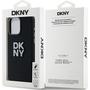 DKNY Liquid Silikon Case f�r Apple iPhone 15 Pro Max Schwarz