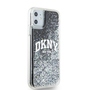 DKNY Liquid Glitter Big Logo Case f�r Apple iPhone 11 / XR Schwarz / Glitzer