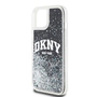 DKNY Liquid Glitter Big Logo Case f�r Apple iPhone 11 / XR Schwarz / Glitzer