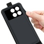 F�r Xiaomi Redmi K70E / Poco X6 Pro Flip Tasche Schwarz H�lle Cover