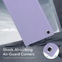 F�r Samsung Galaxy Tab A9 TPU Silikon H�lle Ultra d�nn Lila