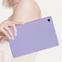 F�r Samsung Galaxy Tab S10 Plus / S9 Plus FE Silikon H�lle Lila