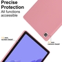 Fr Samsung Galaxy Tab S10 Plus FE / S9 Plus FE Silikon Hlle Rosa