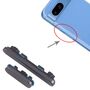 F�r Google Pixel 8A Power und Lautst�rke Tasten Button Ersatzteil Schwarz