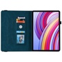 F�r Xiaomi Redmi Pad Pro 12.1 Schmetterling Kunstleder Tasche Blau