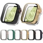 F�r Huawei Watch Fit 3 Schutz H�lle Case Tasche + H9 Hart Glas Gr�n