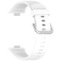 F�r Huawei Watch Fit 4 / 4 Pro / 3 hochwertiges Silikon Armband Wei�