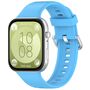 F�r Huawei Watch Fit 4 / 4 Pro / 3 hochwertiges Silikon Arm Band Blau