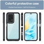 F�r Honor 200 Lite Colorful TPU Acryl Hybrid Schutz H�lle Case Schwarz