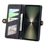 F�r Sony Xperia 10 VI 6. Gen Kunst Leder Book Tasche Schutz H�lle Case
