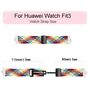 F�r Huawei Watch Fit 4 / 4 Pro / 3 Geflochten Sport Nylon Armband M11