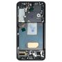 F�r Samsung Galaxy S22 Display Full TFT mit Rahmen Einheit Touch Ersatzteil Reparatur Schwarz