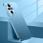 F�r Honor 200 Feinmattes Metall Design Handy H�lle Cover Case Hellblau