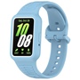 F�r Samsung Galaxy Fit 3 Silikon Band integriertem Geh�use Hellblau
