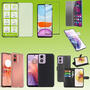 F�r Motorola Moto E14 / G04 4G / G04S 4G / G24 4G Tasche TPU Hart Glas AUSWAHL